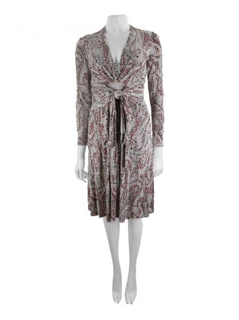 Vestido Issa London Seda Multicolorido