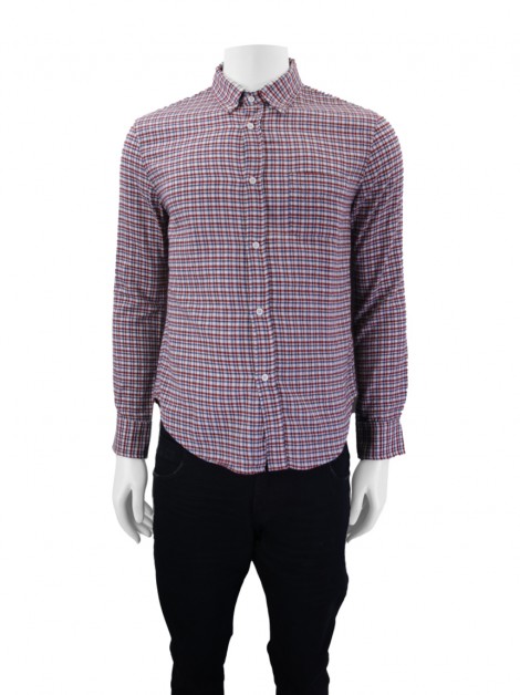 Camisa Band Of Outsiders Xadrez Bicolor