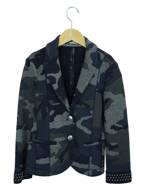Blazer Jakioo Tecido Camuflado Infantil