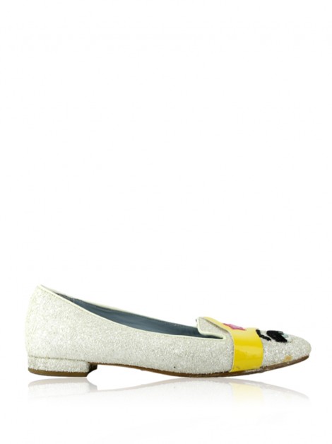 Sapatilha Chiara Ferragni Glitter Perolado