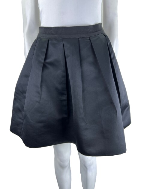 Saia Sportmax Plissada Preta