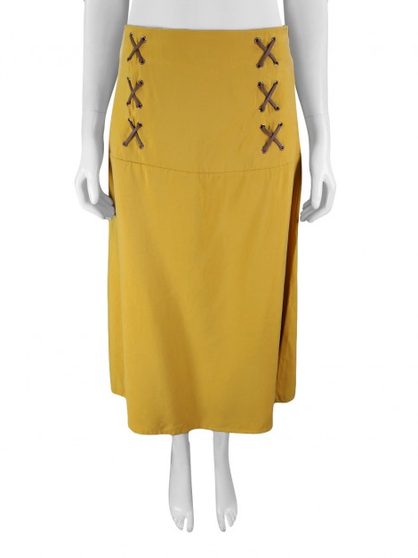 Saia Resort Couture Longa Mostarda