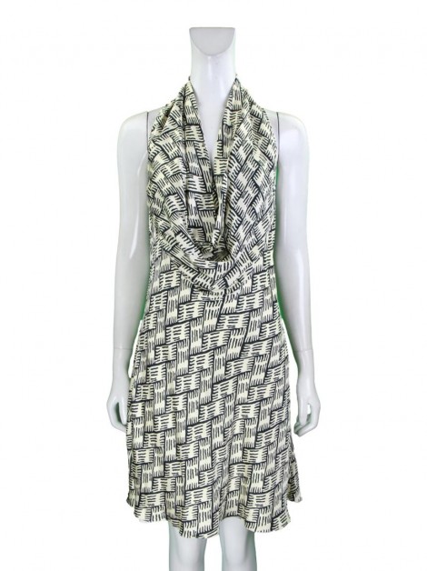 Vestido André Lima Acetinado Estampado