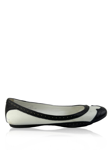 Sapatilha Hogan By Karl Lagerfeld Couro Bicolor