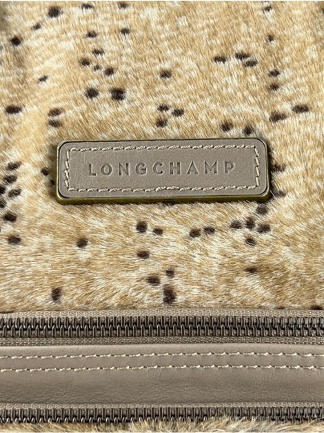 Bolsa Longchamp Fur Estampada