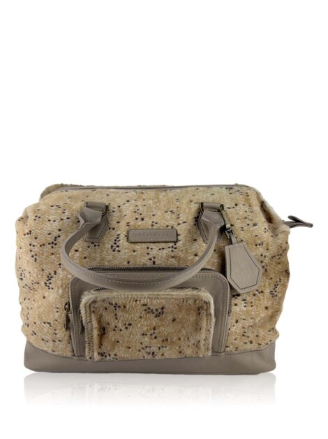 Bolsa Longchamp Fur Estampada