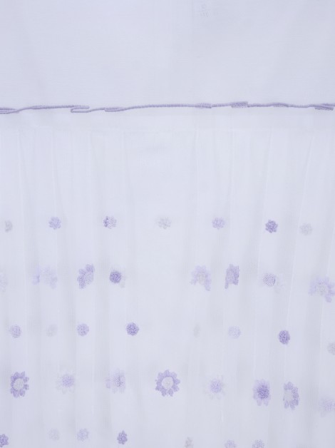 Vestido Simonetta Flores Lilás Infantil