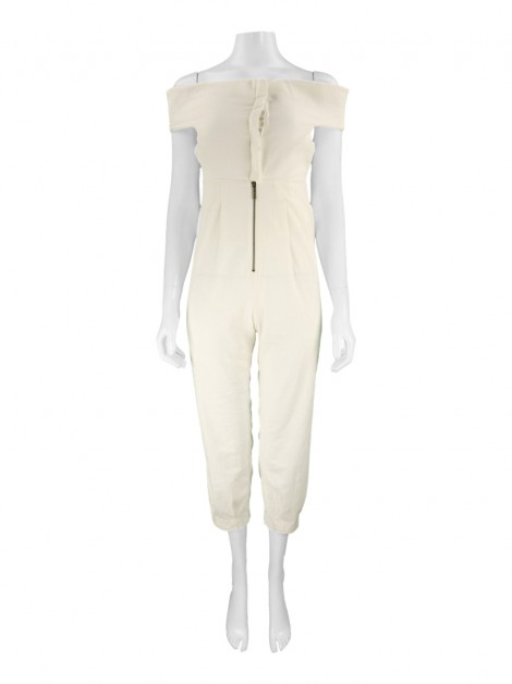 Macacão Coolrated Longo Off-White