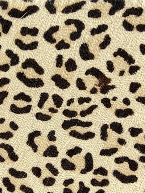 Bolsa Manufact Couro Animal Print Marrom