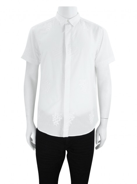 Camisa Handread Tecido Branco