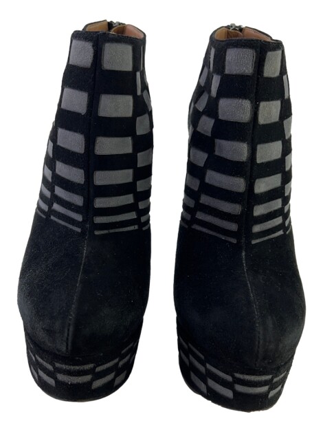 Bota Alaia Suede Bicolor