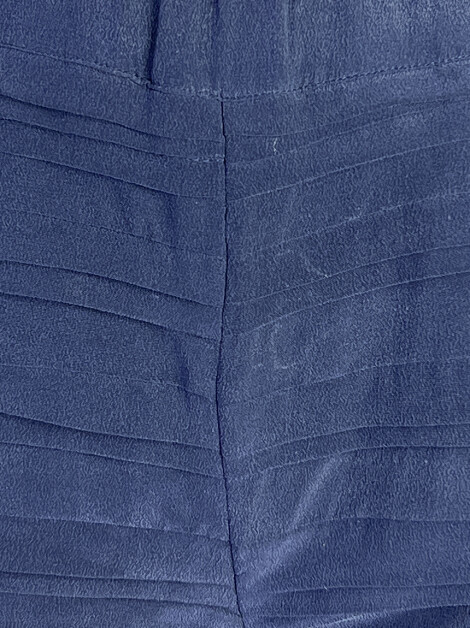 Short A. Brand Seda Camadas Azul