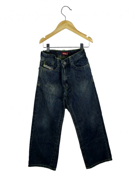 Calça Diesel Jeans Cintura Alta Infantil