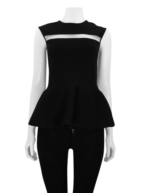 Blusa Giambattista Valli Knit Preta