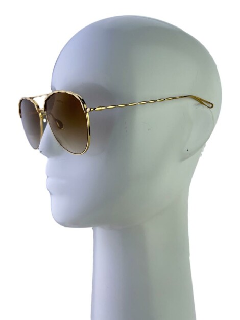 Óculos Elie Saab ES008/S Dourado