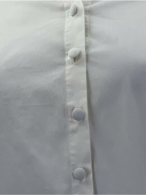 Camisa Mayara Sansana Babados Branca