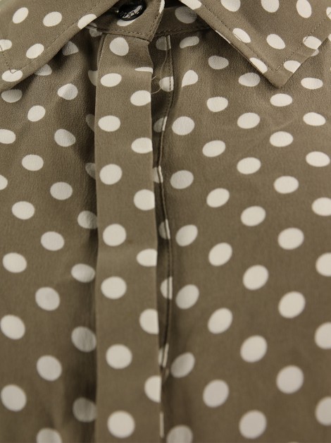 Camisa Le Lis Blanc Seda Poás Cinza