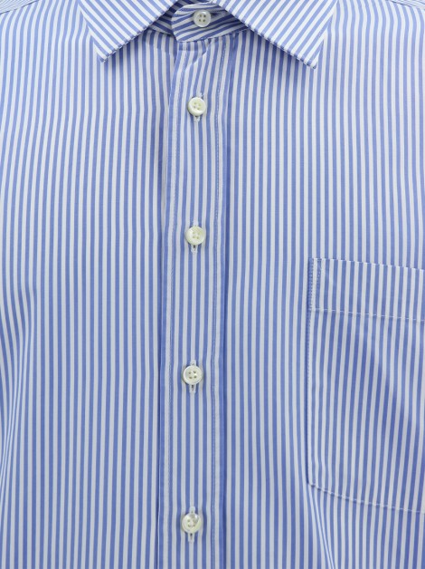 Camisa Artigiano A Misura Listrada Bicolor Masculina