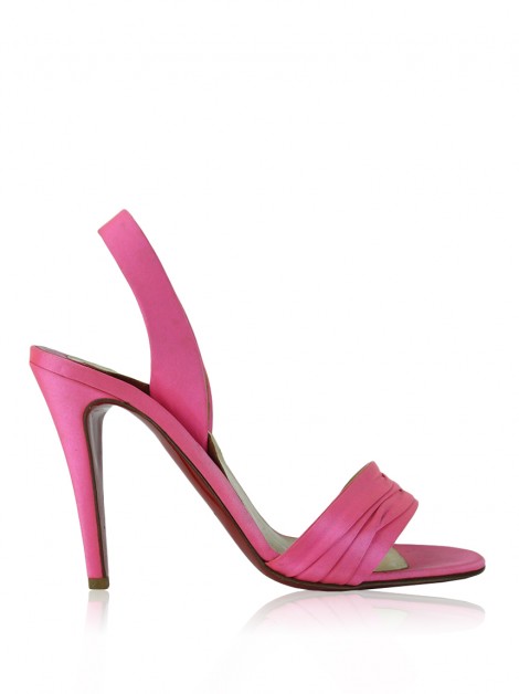 Sapato Christian Louboutin Marie Pli 100 Pink