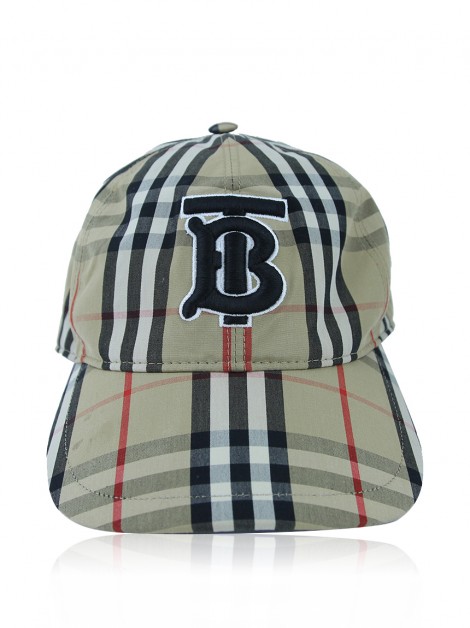 Boné Burberry Tecido Monograma Original - KOO32 | Etiqueta Única