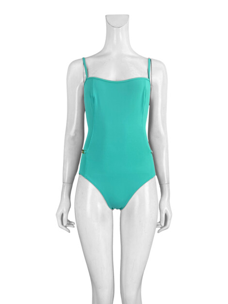 Maiô Moschino Ferragem Verde Água
