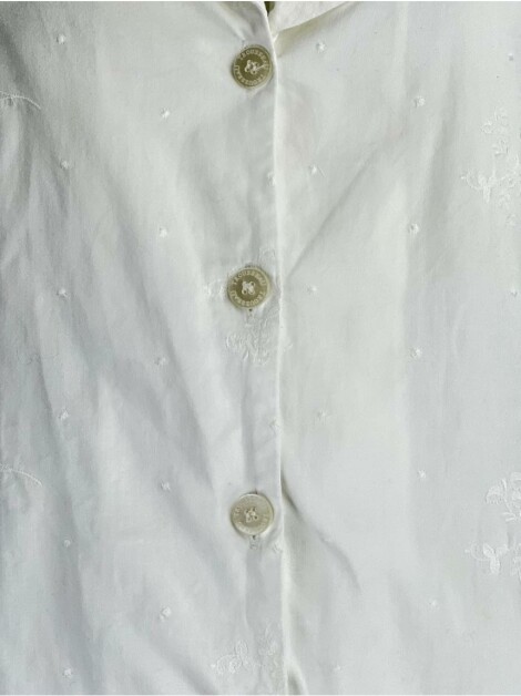 Conjunto Trousseau Branco Bordado