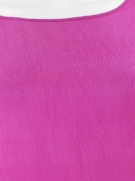 Blusa Vanessa Montoro Crochê Rosa Pink