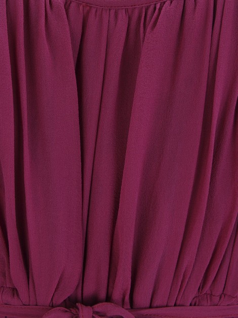 Vestido John Galliano Assimétrico Rosa