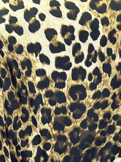 Vestido Zara Curto Animal Print