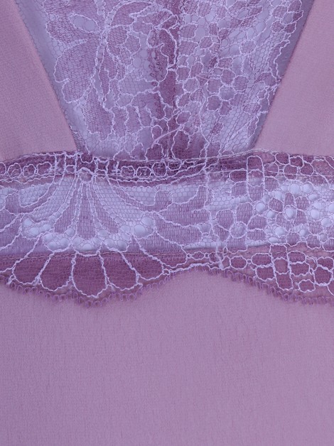 Vestido Lethicia Bronstein Recortes Rosa