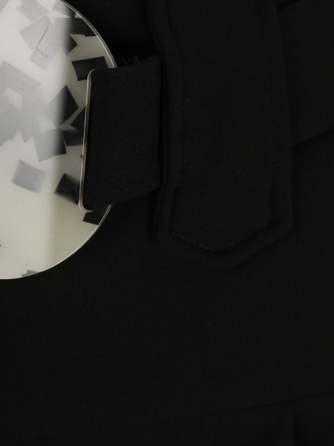 Calça Teti Gio Cinto Fivela Preto