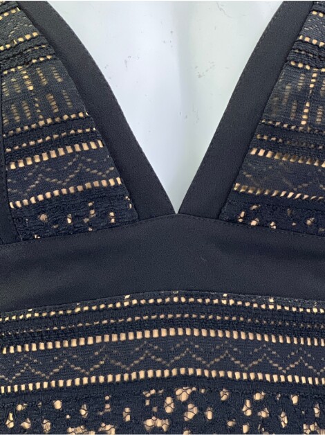 Vestido LITT Preto Babados