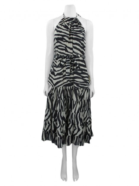 Vestido Zimmermann Juniper Halter Longo