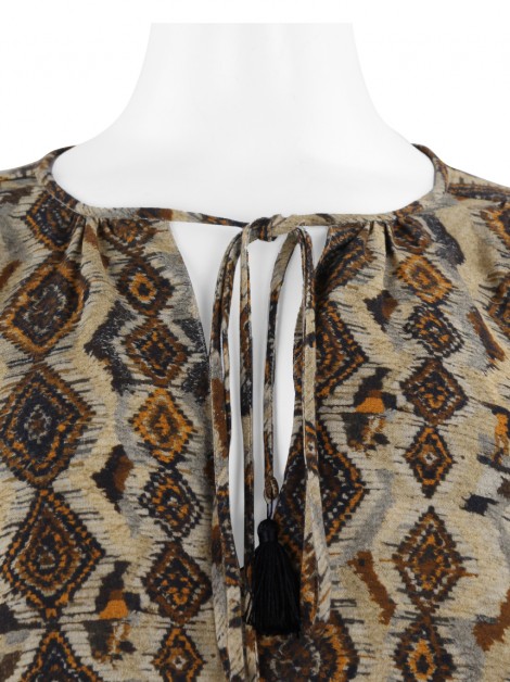 Blusa Andrea Marques Atlas Ocre