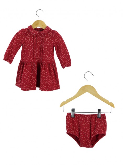 Conjunto Ralph Lauren Floral Vermelho