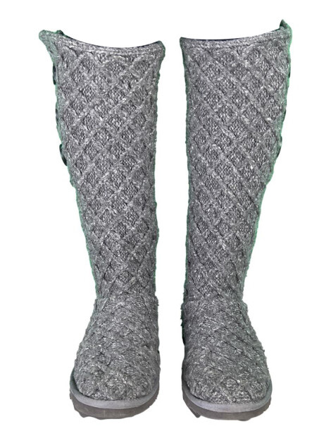 Bota UGG Botões Cinza