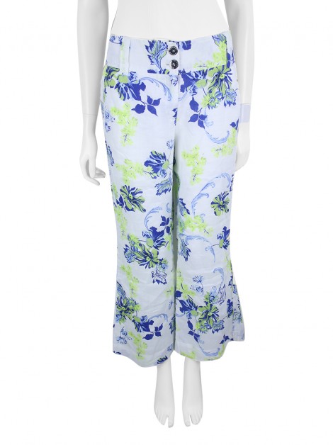 Calça Le Lis Blanc Reta Estampada