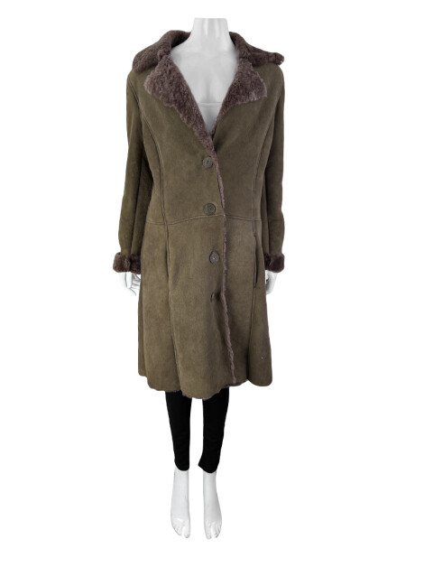 Casaco Achados do EU Shearling Rose Marrom