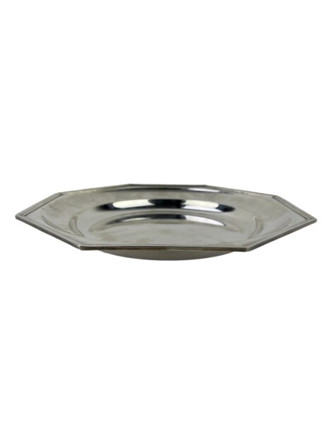 Travessa Christofle Bandeja Octagonal Prateada