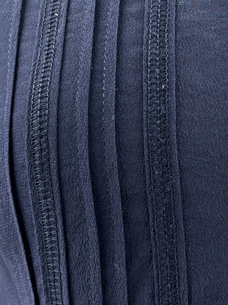 Blusa Comptoir Des Cotonniers Tecido Azul Marinho
