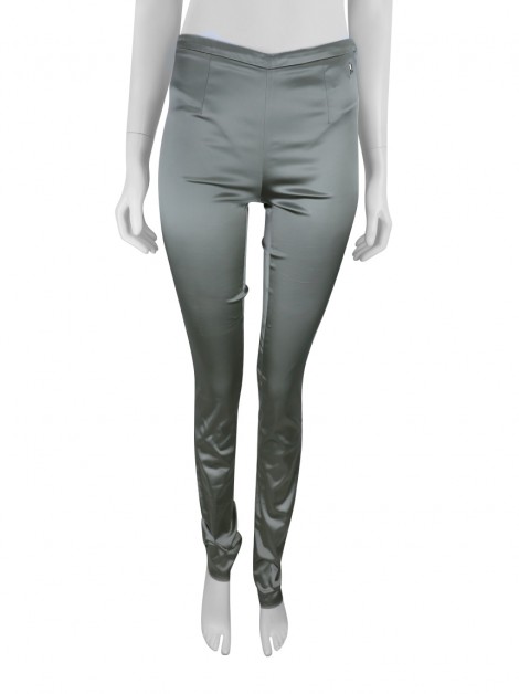 Calça John Galliano Cetim Cinza