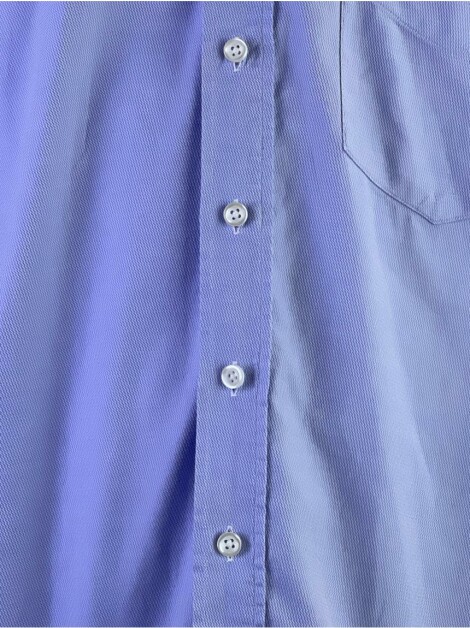 Camisa Dudalina Lisa Azul Clara