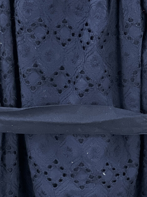 Vestido Paola da Vinci Laise Azul Marinho
