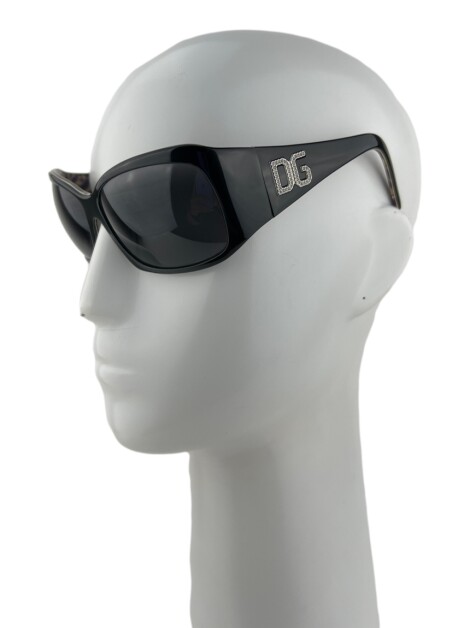 Óculos Dolce & Gabbana DG4007-B Strass Animal Print