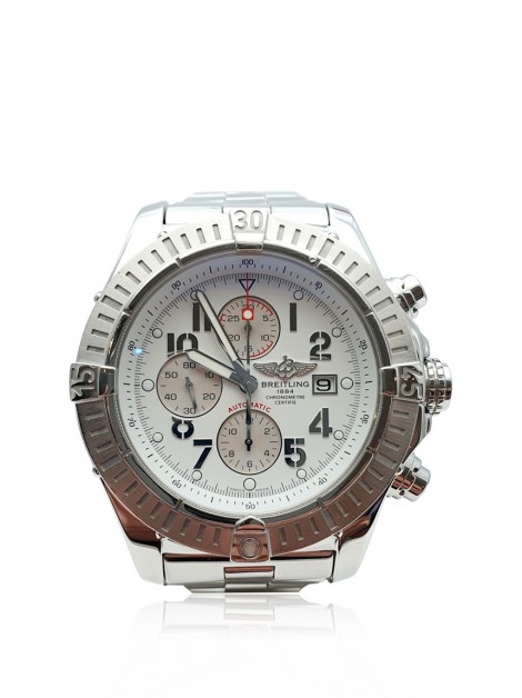 Relógio Breitling Super Avenger Prateado Automático