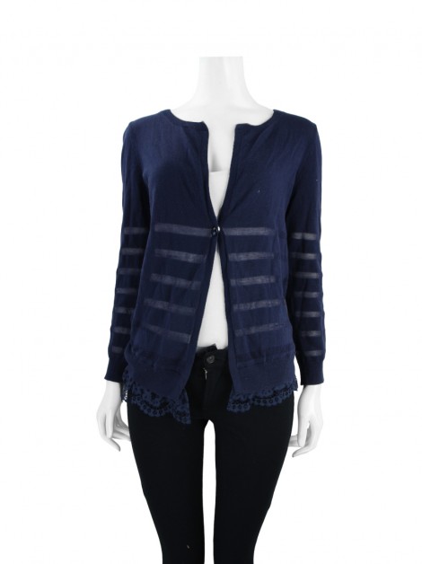 Casaco Intimissimi Cardigan Azul Marinho