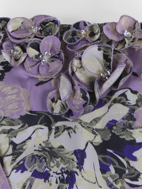 Vestido Vera Wang Bordado Lavender Label