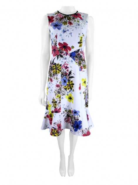 Vestido Erdem Jana Tecido Floral