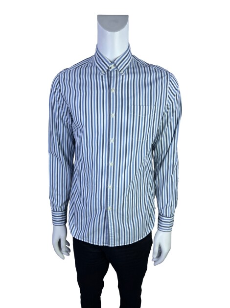 Camisa J.Crew Listras Azul