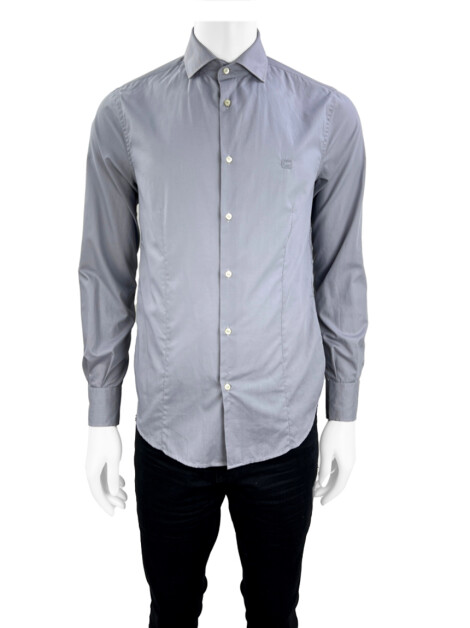 Camisa Class Roberto Cavalli Tecido Cinza